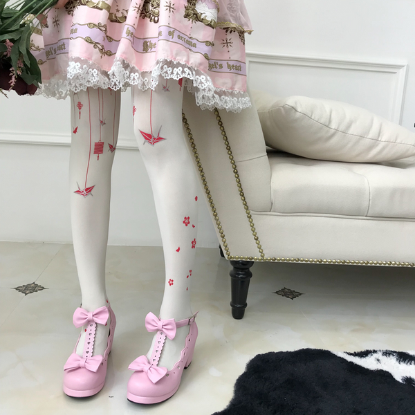 Cosplay Lolita Bow Heels AD10157