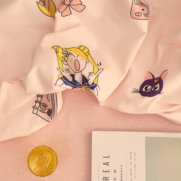 Sailor Moon Bed Sheet 4 Pieces AD11834