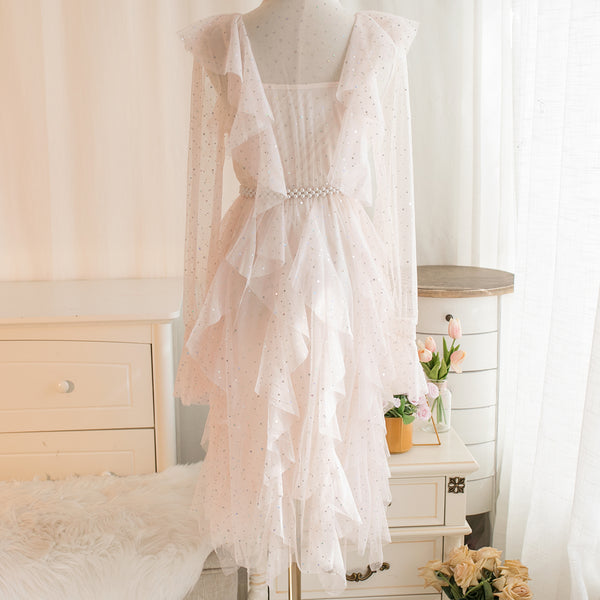 Sweet Net Yarn Dress AD12523