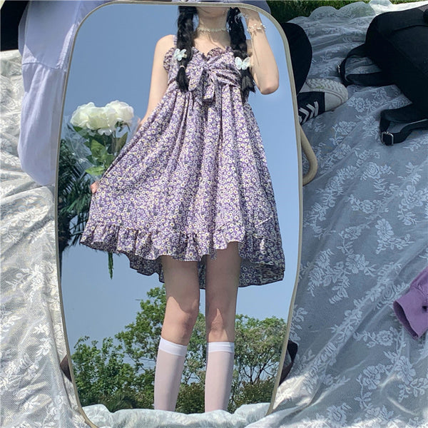 Cute Floral Slip Dress AD210209