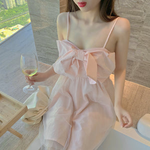 Pink Bowknot Dress AD12661