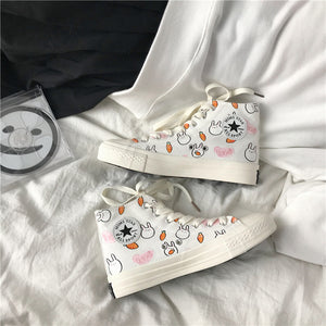 Rabbit Carrot Canvas Shoes AD11037