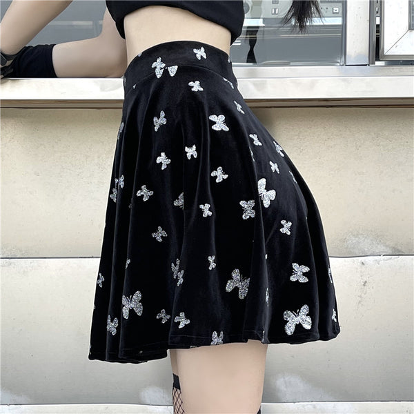 Gothic Butterfly Skirt AD210049