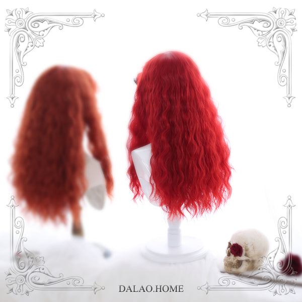 Red Miko Curly Wig AD10991