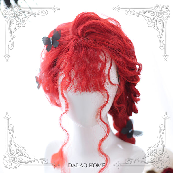 Red Miko Curly Wig AD10991