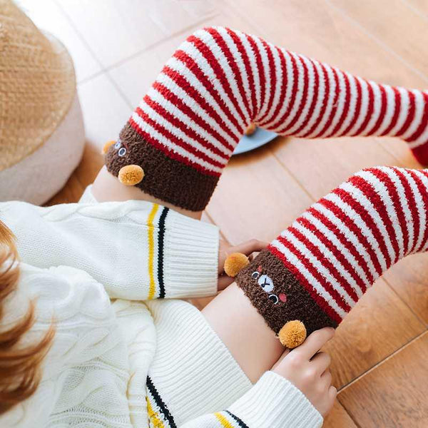 Kawaii Soft Plush Stockings AD11807