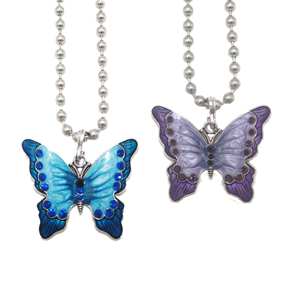 Cute Vintage Butterfly Necklace AD12139