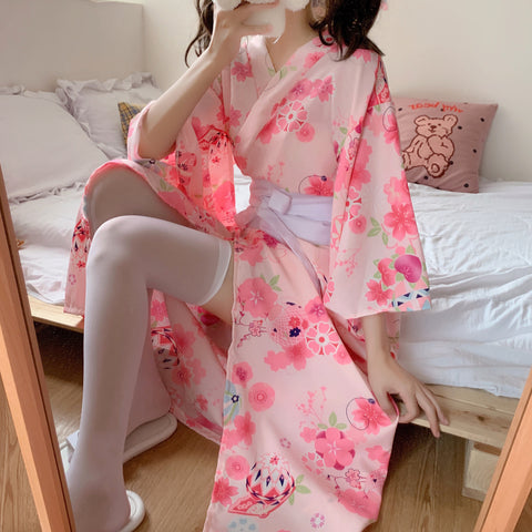 Japanese Cherry Blossom Kimono AD210198