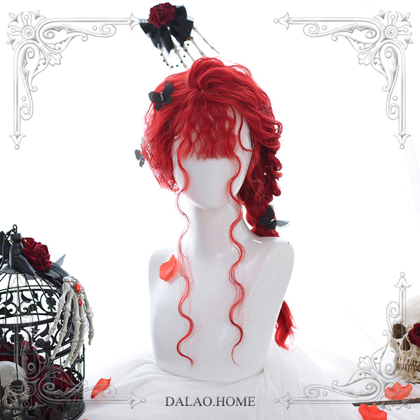 Red Miko Curly Wig AD10991