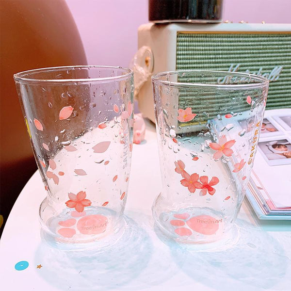 Sakura Cat's Paw Glass AD11564