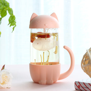 Lovely Fish Filter Cat Water Bottle AD11819
