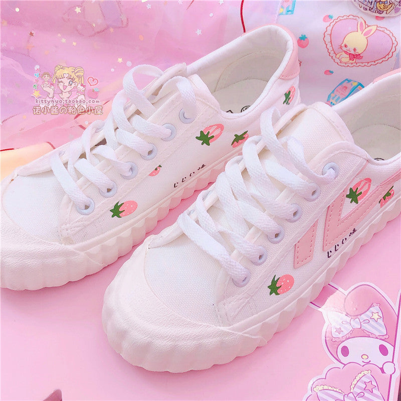 Japanese Sweet Strawberry Shoes AD10476