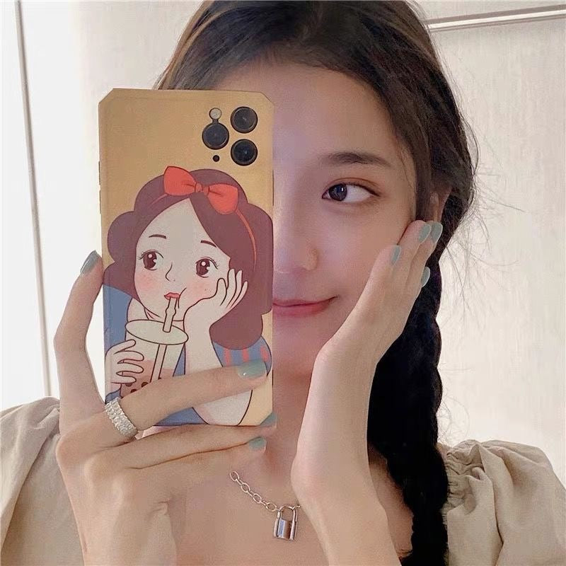 Drink Milk Tea Princess Iphone Case AD12236