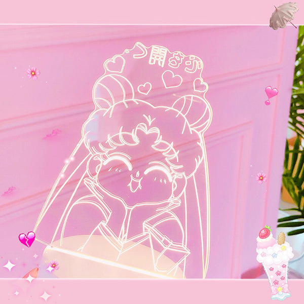 Cute Sailor Moon LED Lamp AD11174