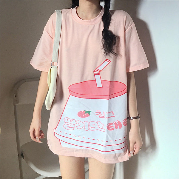Pink / Green T-shirt AD11427