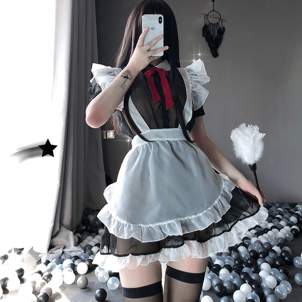 Transparent Maid Outfit AD12674