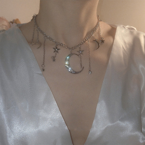 Star Moon Necklace AD210112