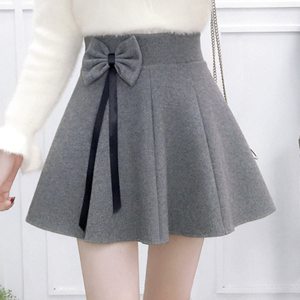 Sweet Woolen Skirt / Sweater AD12827