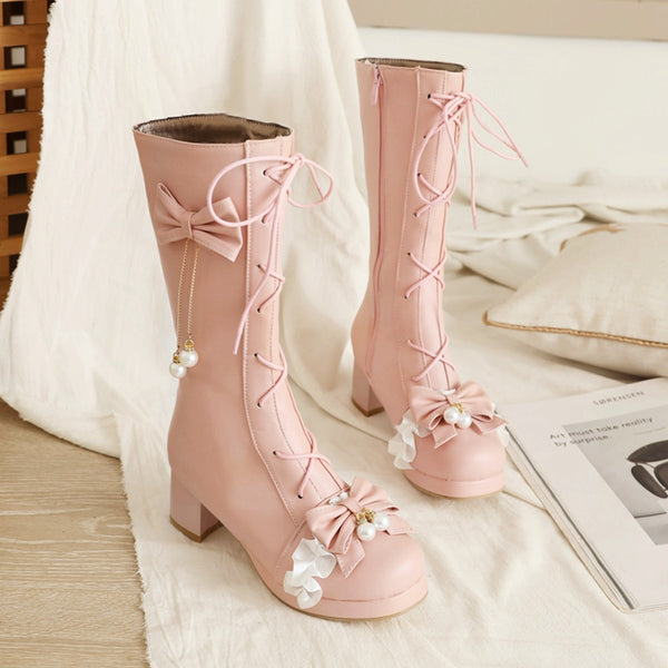 Lolita Knight Boots AD12699