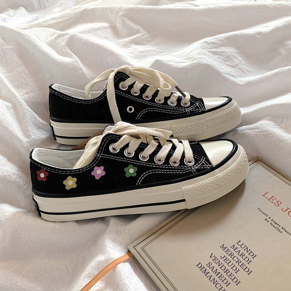 Flower Canvas Shoes AD11033