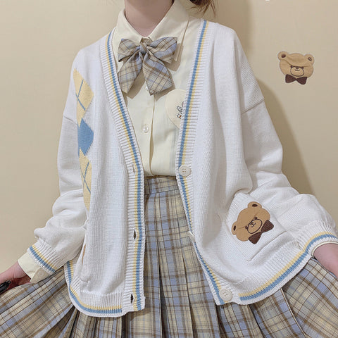 Bunny Knit Jacket AD109992