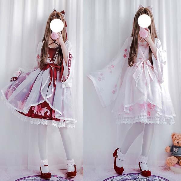 Japanese Ponyo Cosplay Dress AD10003