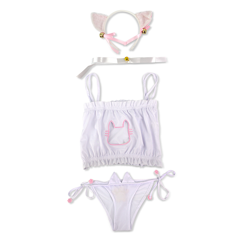 Kawaii Cats Lingerie Suits AD0046
