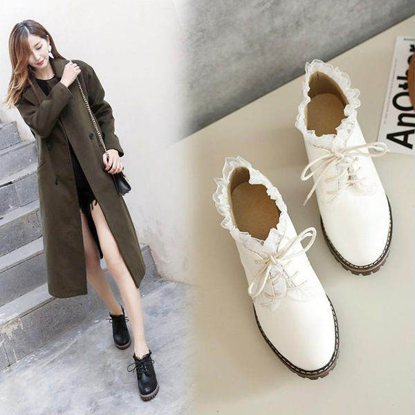 Sweet Lace Student Shoes AD11294