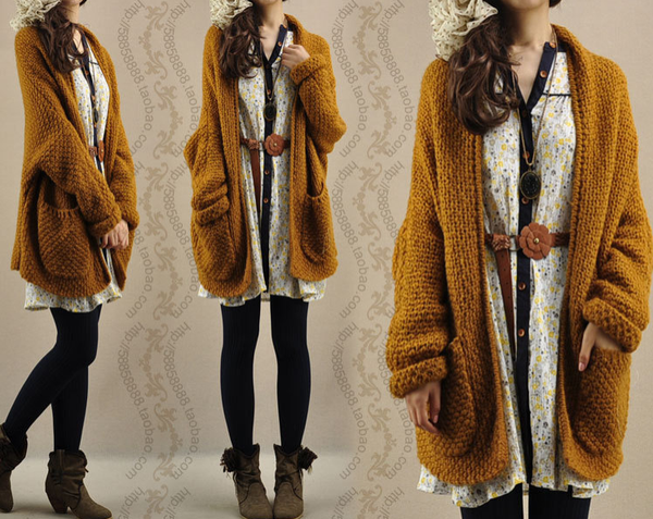 Harajuku Knitted Sweater Cardigan AD10214