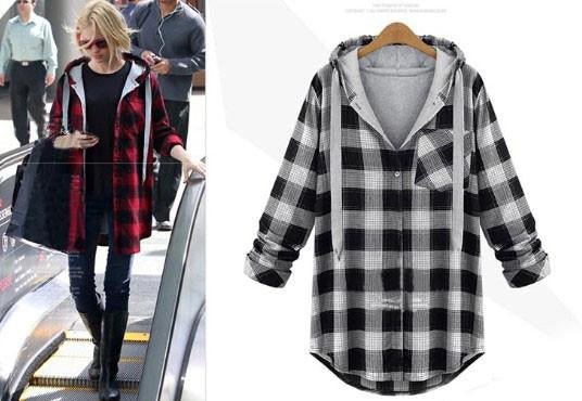Grid Hooded AD0157