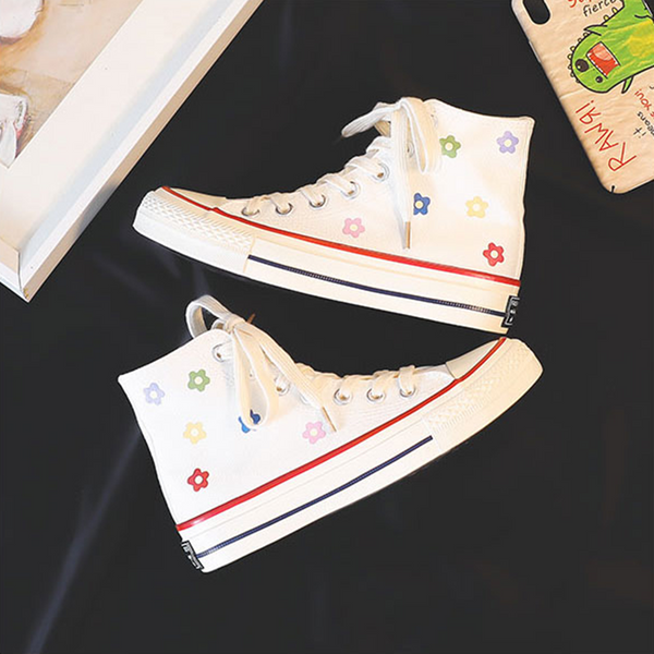 Flower Canvas Shoes AD11033