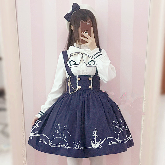 Japanese Lolita Blouse / Skirt AD0205