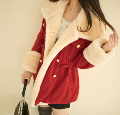 Students Thick Coat AD0158