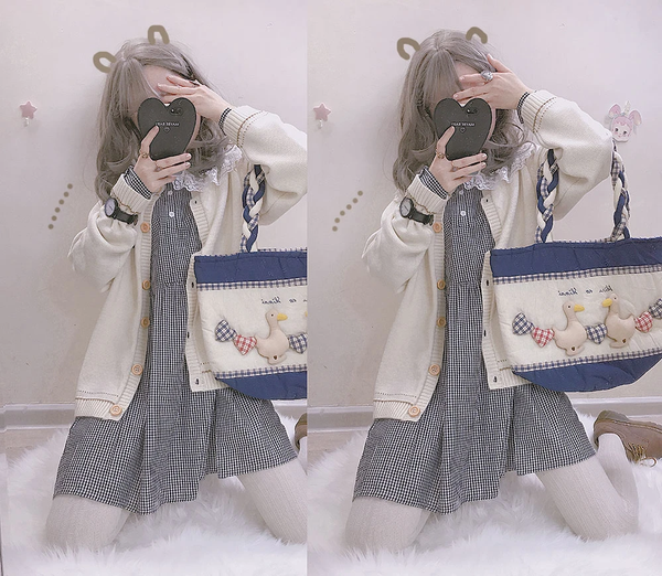 Bunny Knit Cardigan Jacket AD10962