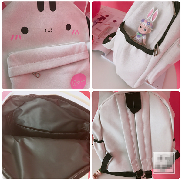 Happy Pink Kitty Backpack AD11286