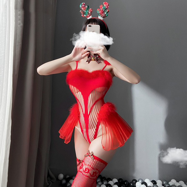 Christmas Maid Lingeries Suit AD12749