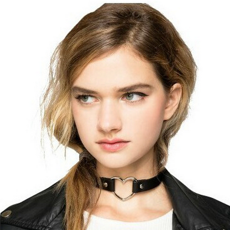 Harajuku Punk Heart Necklace AD10122