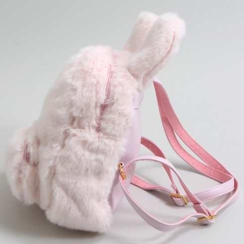 Cute Fuzzy Bunny Backpack AD10010