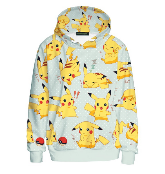Pikachu Hoodie Sweatshirt AD10215