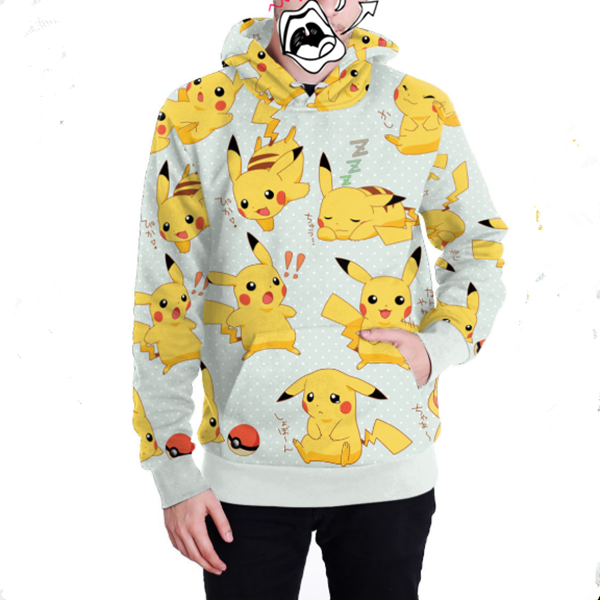 Pikachu Hoodie Sweatshirt AD10215