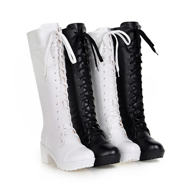 Harajuku Lace Martin Boots AD3270