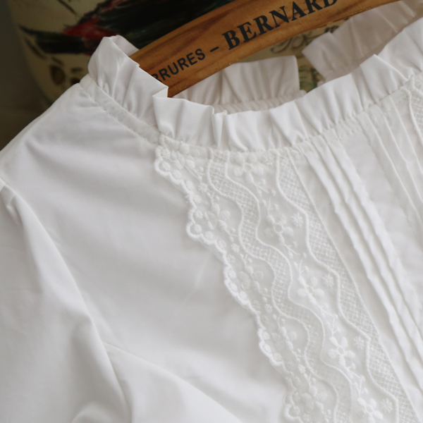 White Japanese Lace Dress AD10423