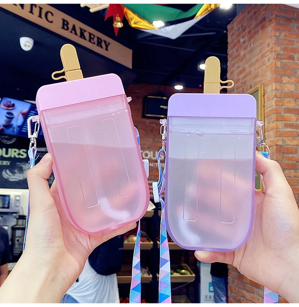 Plastic Transparent Portable Water Bottle AD11511