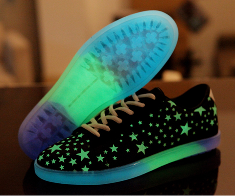 Fashion Kawaii Stars Luminous Sneakers  AD3520