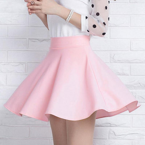 Sweet High Waist A Line Skort AD0198