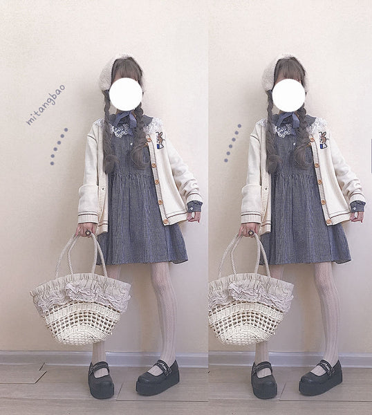 Bunny Knit Cardigan Jacket AD10962