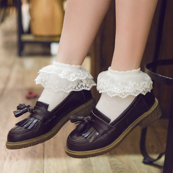 Lolita Cotton Socks（a pair）AD11755