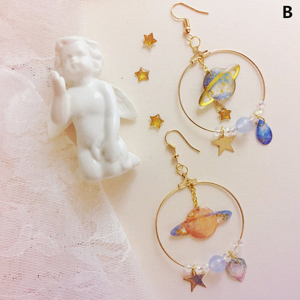 Planet Pendant Earrings AD10982