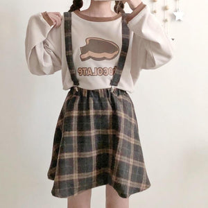 Cute Shirt +Skirt/Pants Outfit AD10083