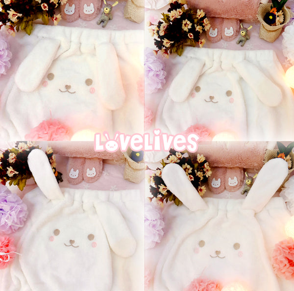 Bunny Plush Shorts AD11255